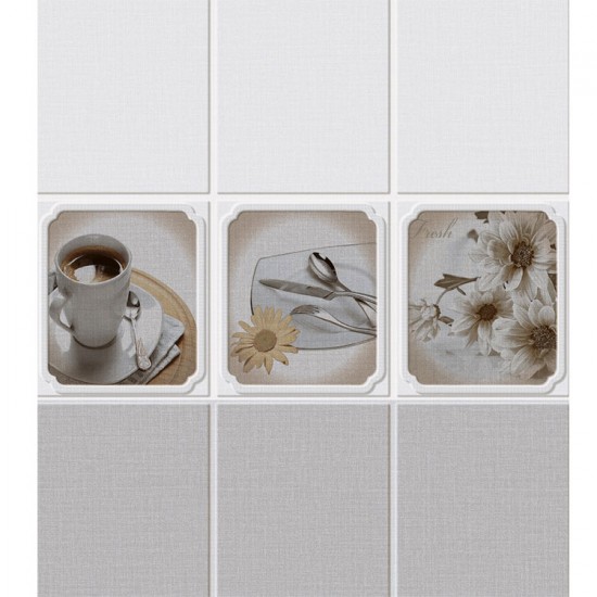 3D inkjet wall tile