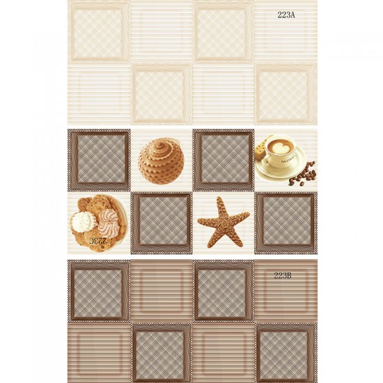 3D inkjet wall tile